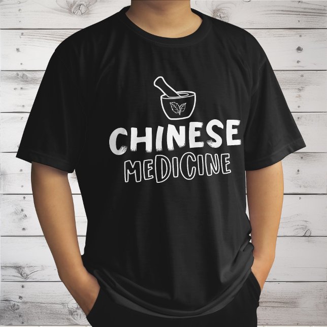 Camiseta Medicina Chinesa Ervas Medicinais Terapeuta Terapi (Criador carregado)