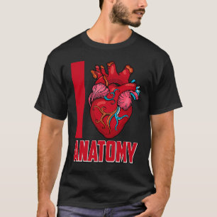 Camiseta Medicina de Anatomia de Amor Estudantes de Medicin