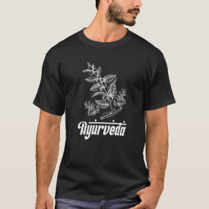 Camiseta Medicina de Cura Ayurveda Budismo Hinduísmo Indian