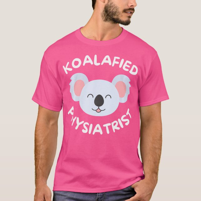 Camiseta Medicina De Reabilitação Fisiatra Koalafied Pmr (Frente)