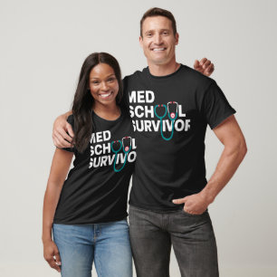 Camiseta Medicina Engraçado de Graduação na Escola Med