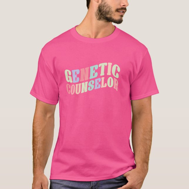 Camiseta Medicina Geneticista Especialista em Aconselhament (Frente)