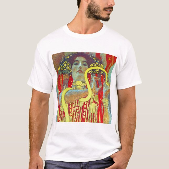 Camiseta Medicina II de Gustavo Klimt (Frente)