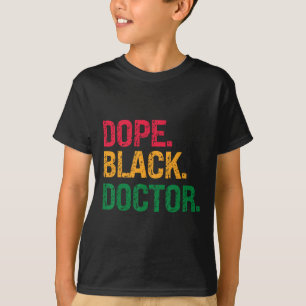 Camiseta Medicina negra História negra Junta