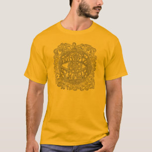 Camiseta Medicina (tribal) do Shaman do Sapo-Olho dos t do