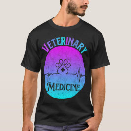 Camiseta Medicina Veterinária Funny Ideal para Veterina Fut
