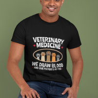 Medicina Veterinária Nós Desenhar Sangue Engraçado