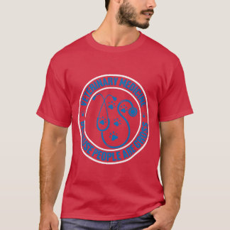 Camiseta Medicina Veterinária Porque as Pessoas São Família