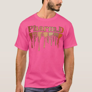 Camiseta Médico Africano-Americano De Farmácia Preto