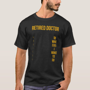 Camiseta Médico Aposentado Médico Aposentado