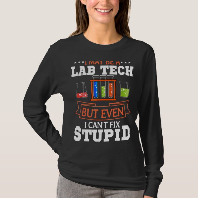 Camiseta Médico Assistente de Laboratório do Laboratório do (Frente)