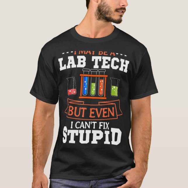 Camiseta Médico Assistente de Laboratório do Laboratório do (Frente)