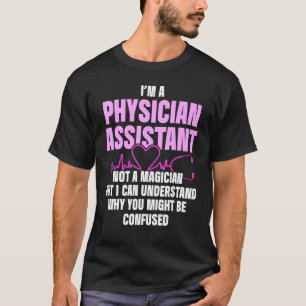 Camiseta Médico Assistente de Mágico Certificado Pa