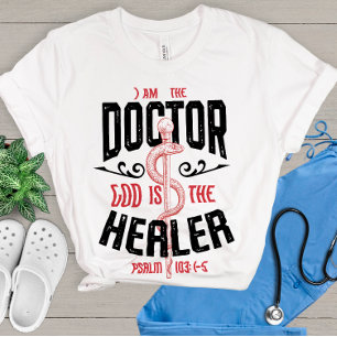 Camiseta médico cristão