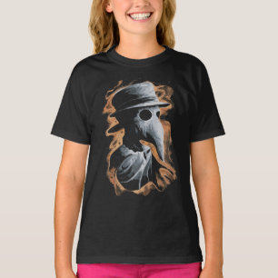 Camiseta Médico da Peste: Fogo e Sombras
