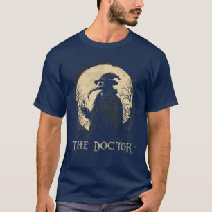 Camiseta Médico da Peste Oculto Gótico Bruxaria Horror Mort