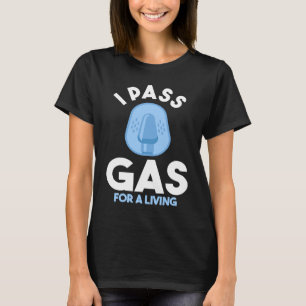 Camiseta Médico de Anestesia Anestesiologista Eu Passo Gás