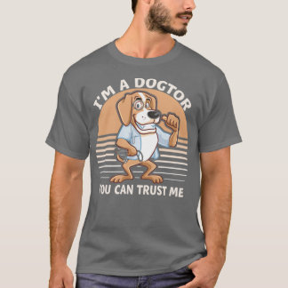 Camiseta Médico de Cães Salvador Animal Veterinário Engraça