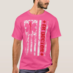 Camiseta Médico de Emergência do Departamento de Emergência