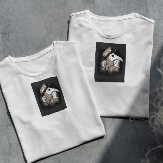 Camiseta Médico de Praga Escura (Criador carregado)