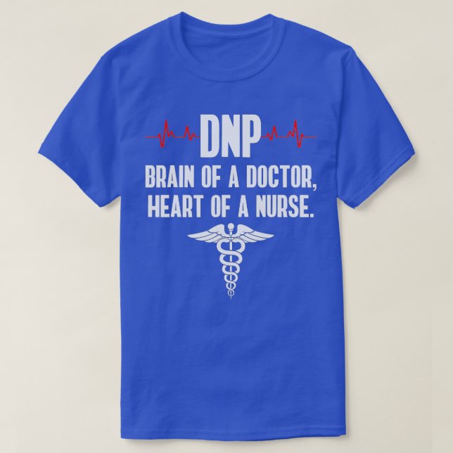 Camiseta Médico de Prática de Enfermagem da DNP Nurse DA1  (Frente do Design)