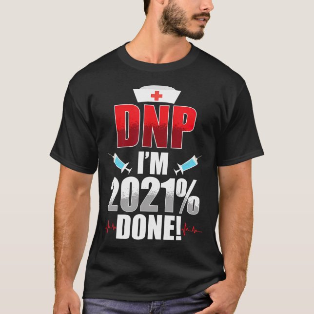 Camiseta Médico de Prática de Enfermagem DNP 2021 Feito em  (Frente)