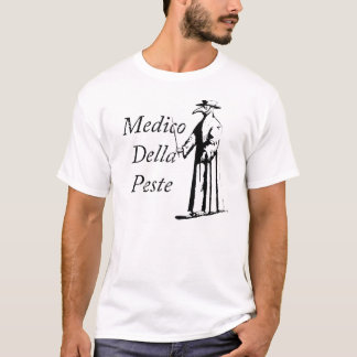 Camiseta Medico Della Peste (itálico)