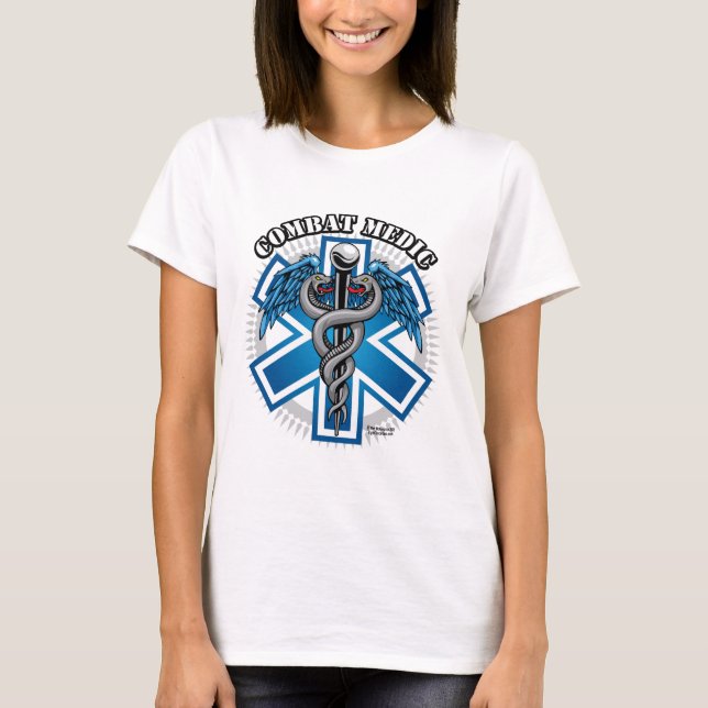 Camiseta Médico do combate (Frente)