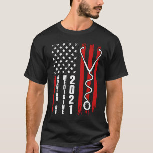 Camiseta Médico do Med School Learning Gradu MD