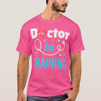 Camiseta Médico Em Formação Para Estudantes Da Faculdade De