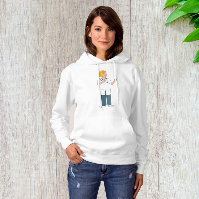 Camiseta Médico feminino (Criador carregado)