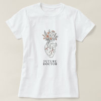 Médico Futuro | Coração Anatômico com Boca Floral
