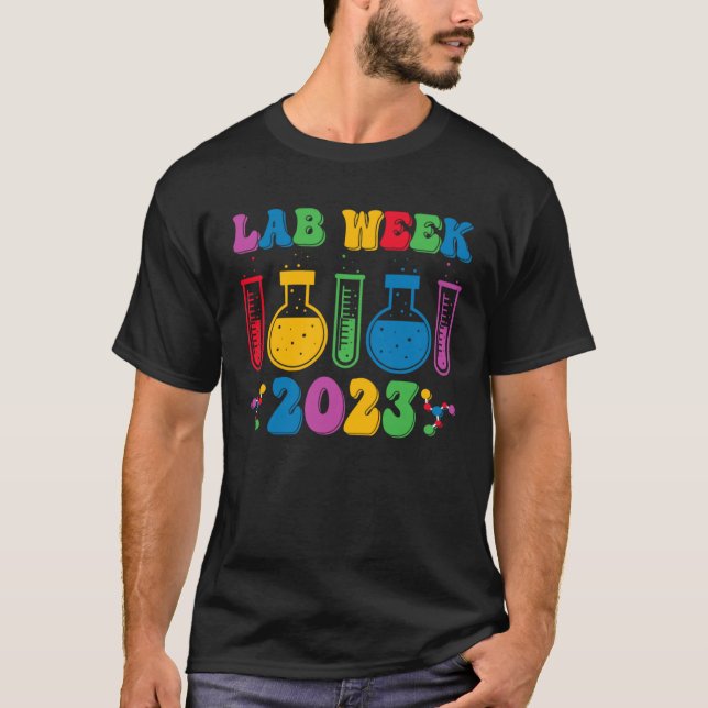 Camiseta Médico Laboratório Técnico Laboratório Médico Tecn (Frente)