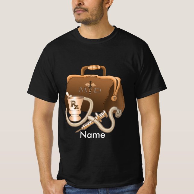 Camiseta médico MD (Frente)
