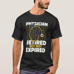 Camiseta Médico médico aposentado médico médico médico apos