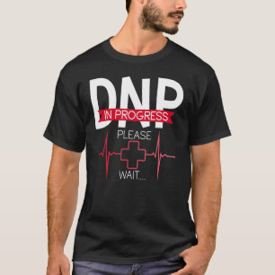 Camiseta Médico Médico Médico Do Dnp De Formandos De Enferm