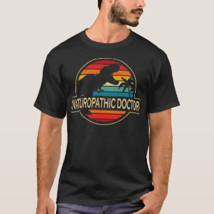 Camiseta Médico Naturopático Dinossauro