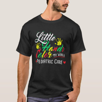 Camiseta Médico Pequenas Mãos Colorem Meu Mundo - Frases de