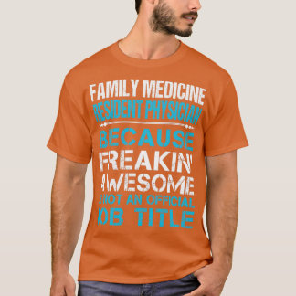 Camiseta Médico Residente na Medicina Familiar, Awesom