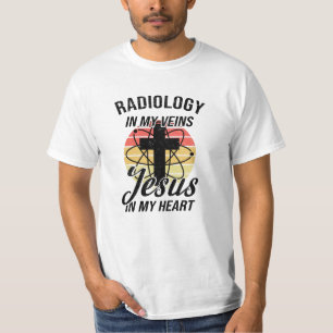 Camiseta Médico Sanitário Radiologista de Raio-X Retroati