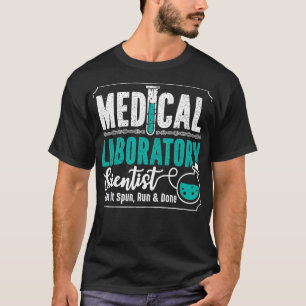 Camiseta Médico-Técnico Laboratório de Cientista Laboratóri