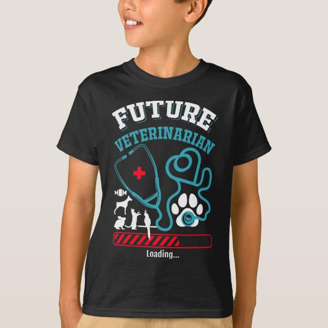 Camiseta Médico Veterinário Futuro (Frente)