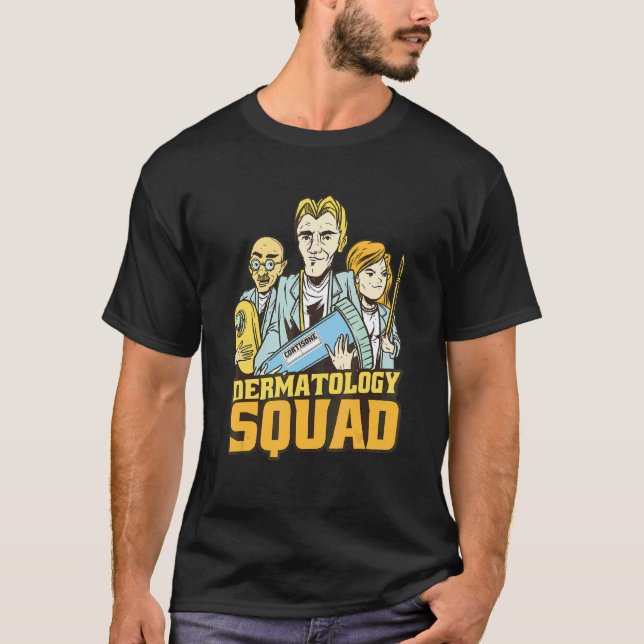 Camiseta Médicos da Equipe de Dermatologia (Frente)