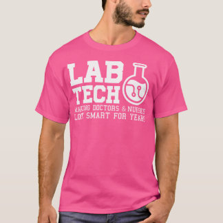 Camiseta Médicos De Fazeres De Laboratório De Tecnologia Pr