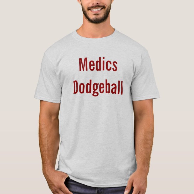 Camiseta Médicos Dodgeball (Frente)