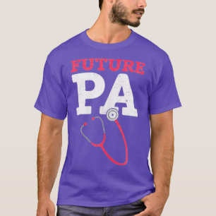 Camiseta Médicos futuros Assistente de Presente Mulheres PA