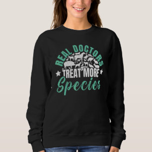 Camiseta Médicos Verdadeiros Tratam Mais Espécies Veterinár
