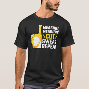 Camiseta Medida Medida Cortar Suar Repetição de Carpa de Ma