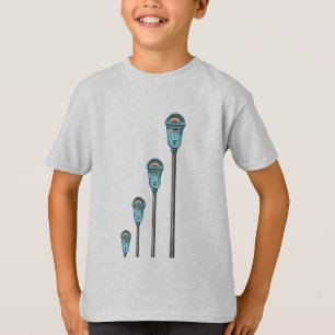 Camiseta Medidor de estacionamento retrô