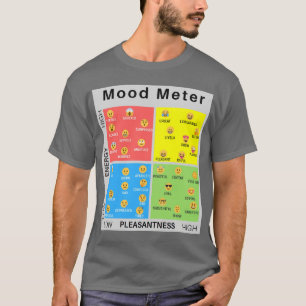 Camiseta Medidor de humor Emoticon